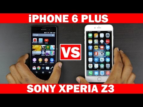 İphone 6 Plus V3 Sony Xperia Z3 Tam In-Depth Karşılaştırma