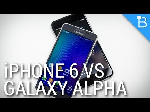İphone 6 Vs Galaxy Alpha!