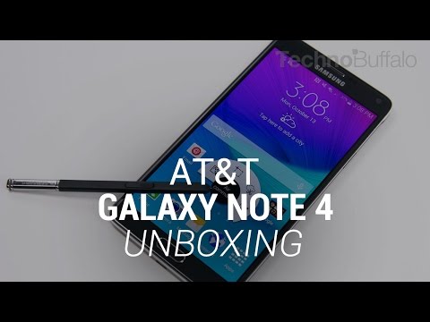 Samsung Galaxy Not 4 Unboxing