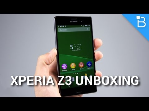 Sony Xperia Z3 T-Mobile Unboxing İçin