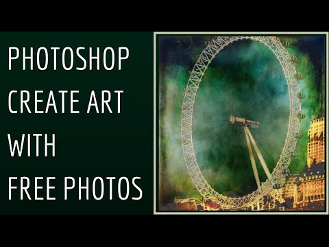 Photoshop - Sanat İle Ücretsiz Görüntüler Oluşturmak