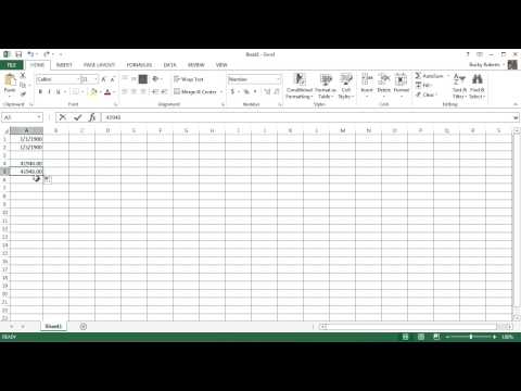 Microsoft Excel 2013 Tarih Ve Zaman Şeyler Sıkıcı Eğitmeni - 23-