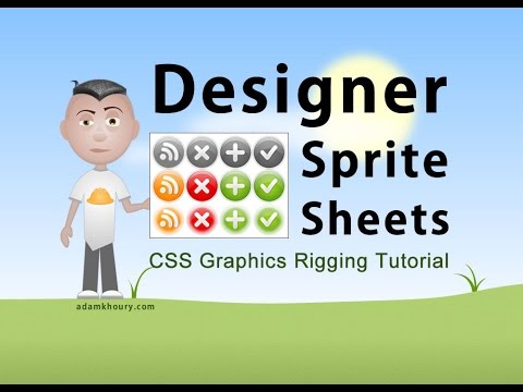 Web Tasarım Sprite Sayfası Css Önyükleme Grafik Eğitimi