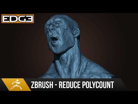 Zbrush Eğitim - Nasıl Konserve Ayrıntılar İse Polycount Azaltmak İçin
