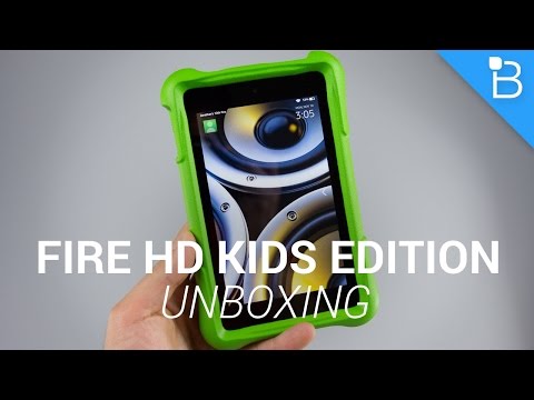 Amazon Yangın Hd Çocuklar Edition Unboxing!