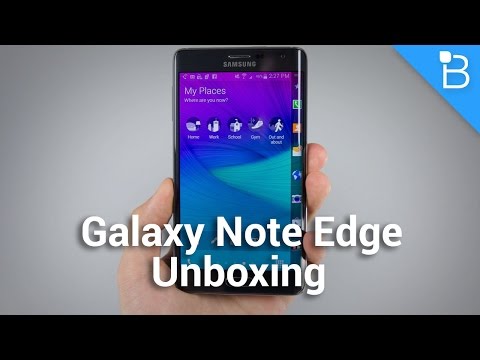 Samsung Galaxy Not Kenar Unboxing!
