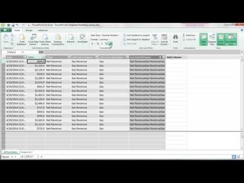 Excel 2013 Powerpivot Temelleri #13: 3 Yolu Arama Dizi Formülleri İçin 1.2 Milyon Satır Veri Değiştir