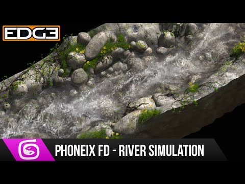 #1 3Ds Max Ve Phoneix Fd Eğitimi - Nehir Simülasyon Ve İşleme
