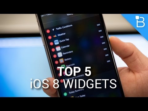 En İyi 5 Ios 8 Widget'ları