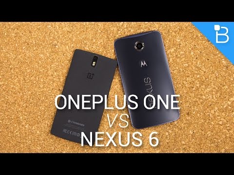 Nexus 6 Oneplus Bir Vs: Savaş En İyi Kilidi Android İçin
