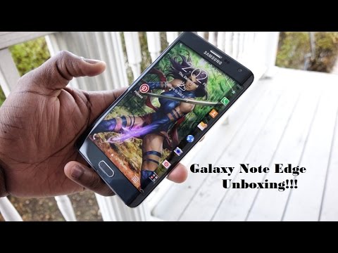 Samsung Galaxy Edge Kutulama [At&T]Not 