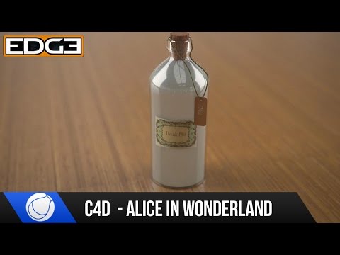 Cinema4D Ve Vray Eğitimi - Alice In Wonderland Şişe Bölüm 2