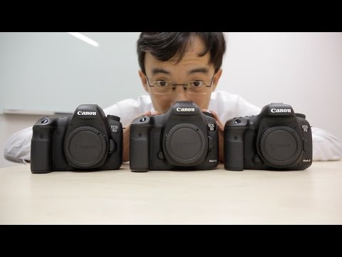 Canon 7D Mark Iı Vs 5D Mark Iıı Vs 6D