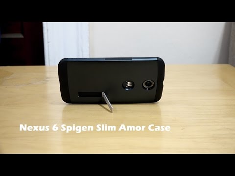 Nexus 6 Spigen İnce Amor Case İnceleme