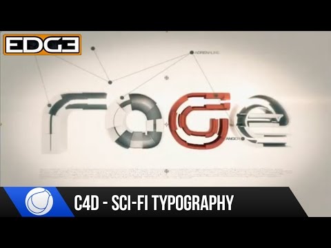 Sinema 4D - Sci-Fi Tipografi Eğitimi - Öfke P.1