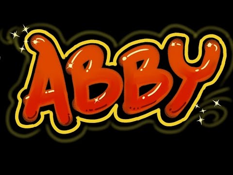 Abby Grafiti Harf - Hızlı Sürümü - Adınızı Almak!