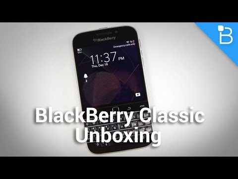 Blackberry Klasik Unboxing: Bir Tanıdık Yüz Döndürür