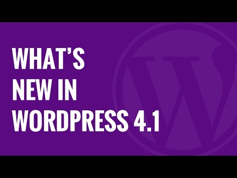 Wordpress 4 1 Yenilikler