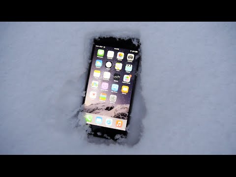 İphone 6 Artı Buried Karda - Ecek O Hayatta Kalır?