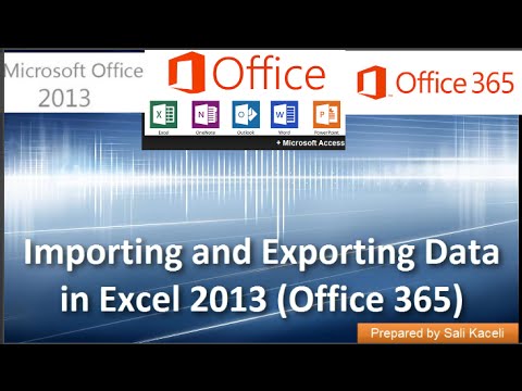 Alma Ve Veri Verme .csv Dosyaları Excel 2013 (Office 365) 17 18