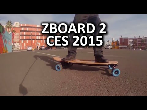 Zboard 2 Mavi Sonraki Gen Elektrikli Kaykay - Ces 2015