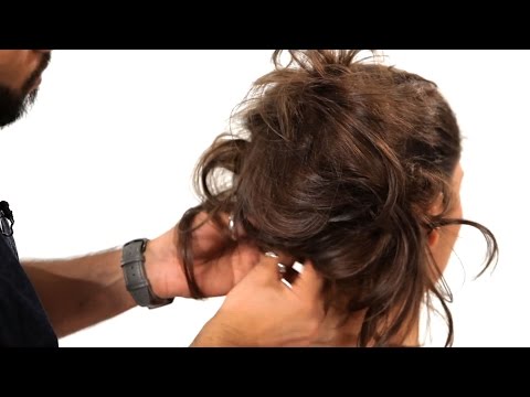 Dağınık Bir Kabarık At Kuyruğu Nasıl | Salon Saç Tutorial
