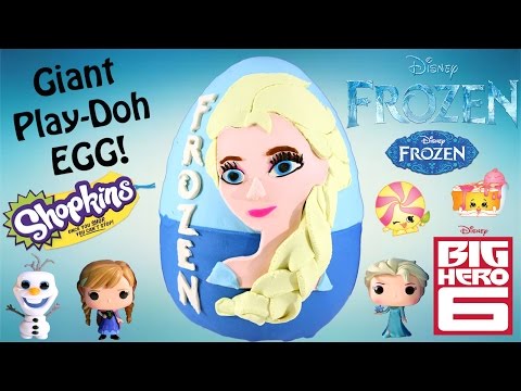 Play Doh Sürpriz Yumurta Donmuş Dev Disney | Shopkins Sezon 2 Büyük Kahraman 6 Funko Pop
