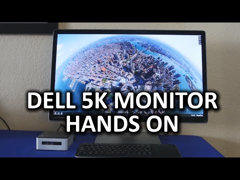 Dell Up2715K 5K Ips Ekran Eller Üzerinde - Ces 2015