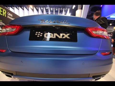 Qnx Maserati Ces 2015 Araç İçi Sistem Demosu