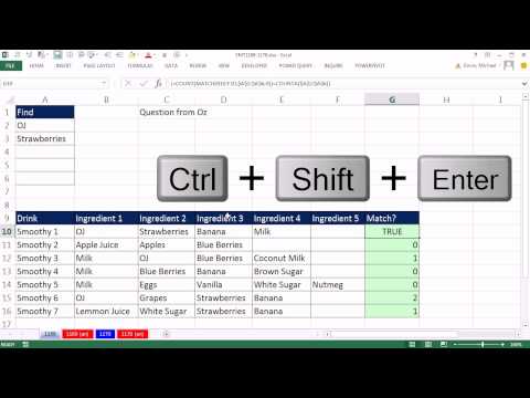 Excel Sihir Numarası 1169: Bu Yöntemi Satırdaki Maddelerin? Filtre Ve Vurgulamak İçin Koşullu Biçimlendirme