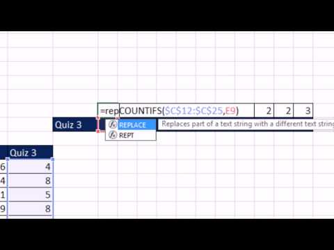 Excel 2013 İstatistiksel Analizi #15: Nokta Çizim Excel Kullanarak Çokeğersay Ve Yinele İşlevlerini Oluşturma.