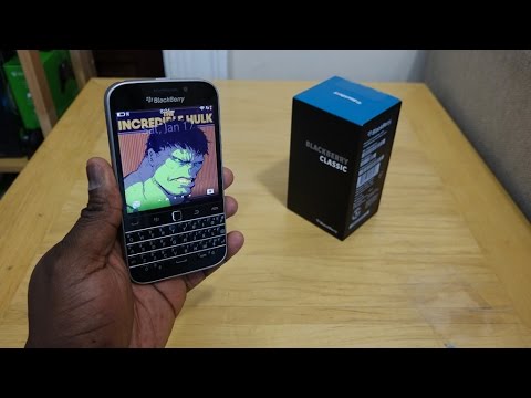 Blackberry Klasik İnceleme Geleceğe Dönüş
