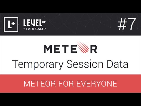 #7 Geçici Oturum Verileri - Meteor Herkes İçin