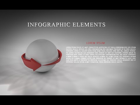 3D Grafik Tasarım Infographic | Photoshop Cinema 4D C4D Öğretici 02