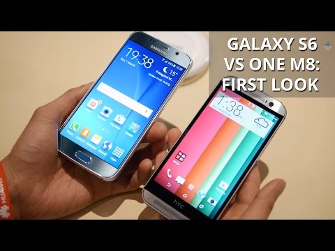 Samsung Galaxy S6 Htc Bir M8 Karşı: İlk Bakış