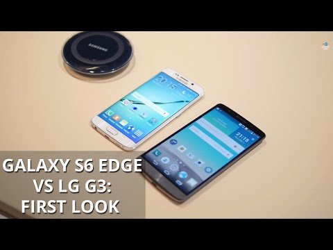 Samsung Galaxy S6 Kenar Lg G3 Karşı: İlk Bakış
