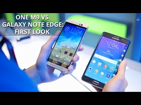 Htc Samsung Galaxy Not Kenar Karşı Bir M9: İlk Bakış