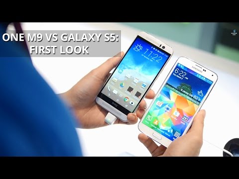 Htc Samsung Galaxy S5 Karşı Bir M9: İlk Bakış