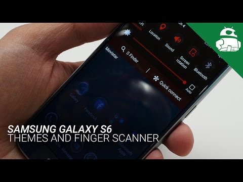 Samsung Galaxy S6 Temalar Ve Parmak Tarayıcı