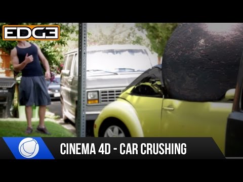 Cinema 4D Eğitimi - Araba Kırma Bez Dynamics C4D Hd İle