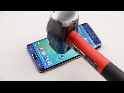Samsung Galaxy S6 Kenar Çekiç Ve Bıçak Test Kaşı
