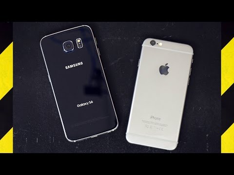 Galaxy S6 Vs İphone 6 Damla Test!
