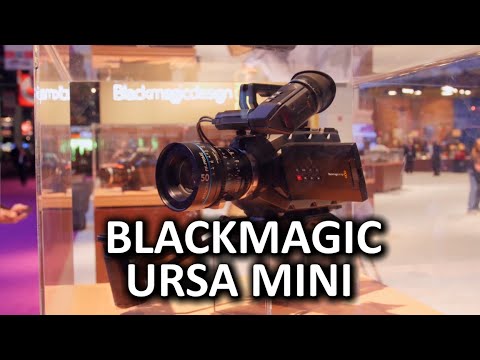 Blackmagic Ursa Mini - 4,6 K Sensörü, Ergonomik Tasarım - Nab Show 2015