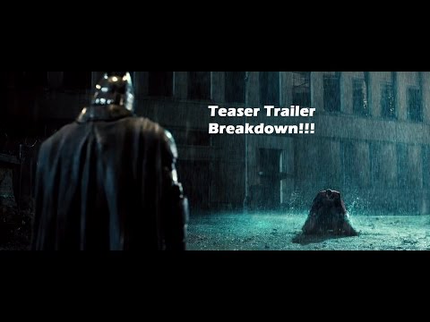 Batman V Superman: Adalet Teaser Trailer Arıza Şafağı!!!