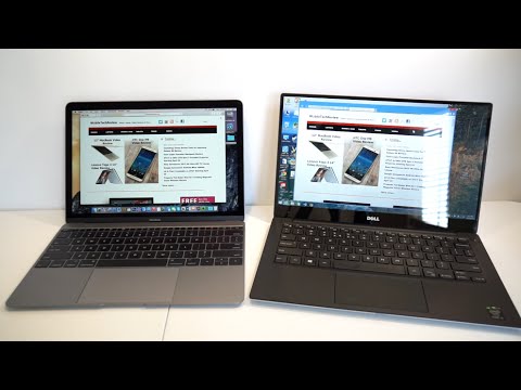 Apple 12" Macbook Vs.  Dell Xps 13 (2015) Karşılaştırma Smackdown