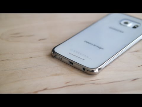 Samsung Galaxy S6 Kenarı Koruyucu Açık Kapak İnceleme Altın