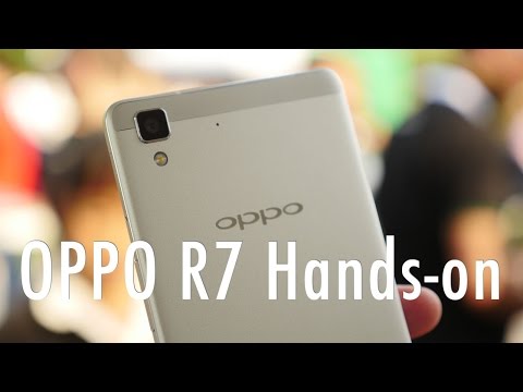 Oppo R7 Hands: İnce Sadece Küçük Var