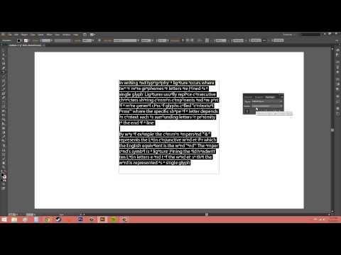 Adobe Illustrator Cs6 Yeni Başlayanlar - Öğretici 71 - Açık Tip Yazı Tipleri İçin