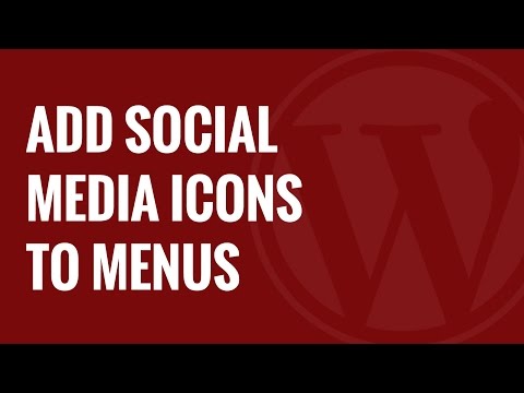 Sosyal Medya Icons Wordpress Menülere Ekleme