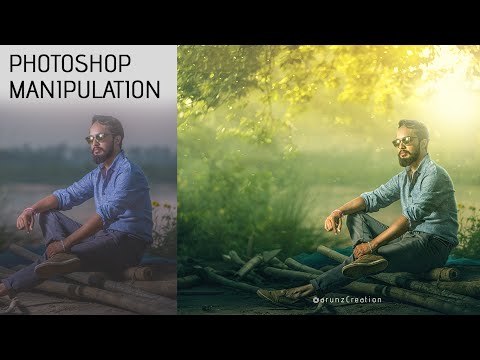 Photoshop Yüksek Sınıf Kompozisyon Ve Manipülasyon | Sarı Işık Efektleri